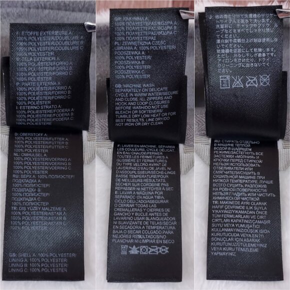 NWT The North Face Osito Jacket Womens Size Small TNF White Fleece Full ZIp Soft - Picture 12 of 15